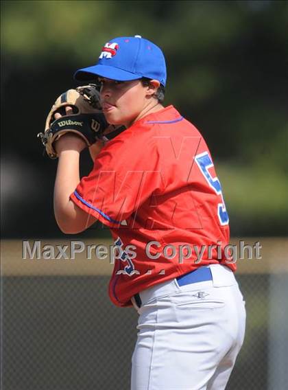 Thumbnail 1 in San Marcos @ Birmingham (Matchup between female pitchers) photogallery.