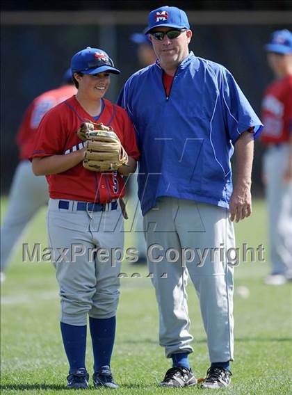 Thumbnail 2 in San Marcos @ Birmingham (Matchup between female pitchers) photogallery.