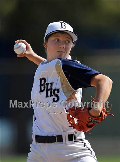 Thumbnail 3 in San Marcos @ Birmingham (Matchup between female pitchers) photogallery.
