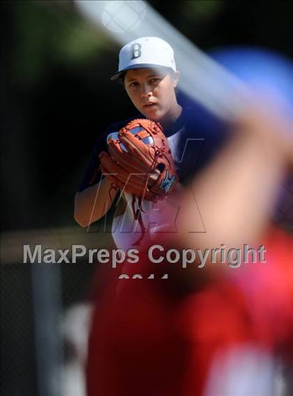 Thumbnail 2 in San Marcos @ Birmingham (Matchup between female pitchers) photogallery.