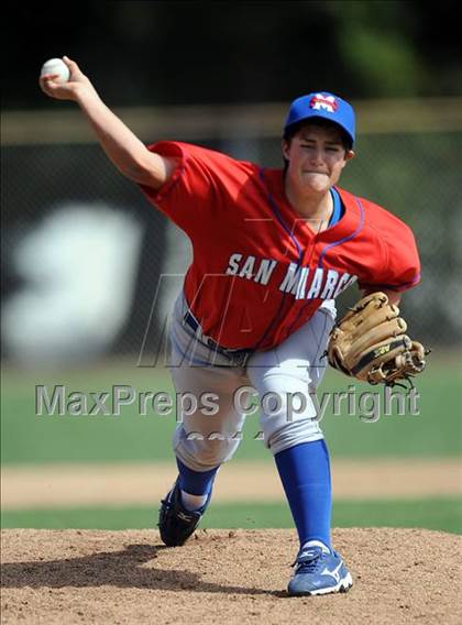 Thumbnail 2 in San Marcos @ Birmingham (Matchup between female pitchers) photogallery.