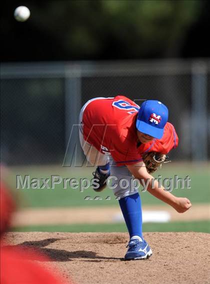 Thumbnail 3 in San Marcos @ Birmingham (Matchup between female pitchers) photogallery.