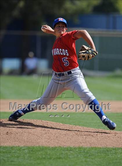 Thumbnail 3 in San Marcos @ Birmingham (Matchup between female pitchers) photogallery.