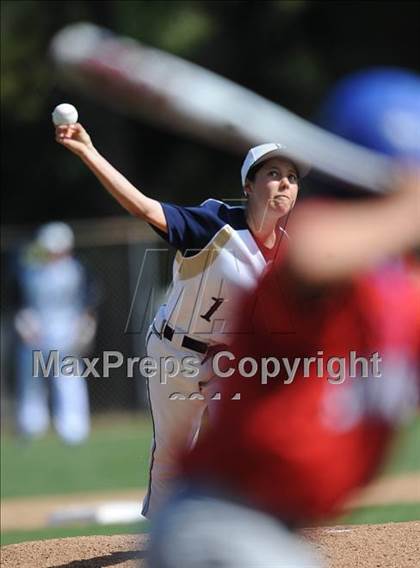 Thumbnail 3 in San Marcos @ Birmingham (Matchup between female pitchers) photogallery.