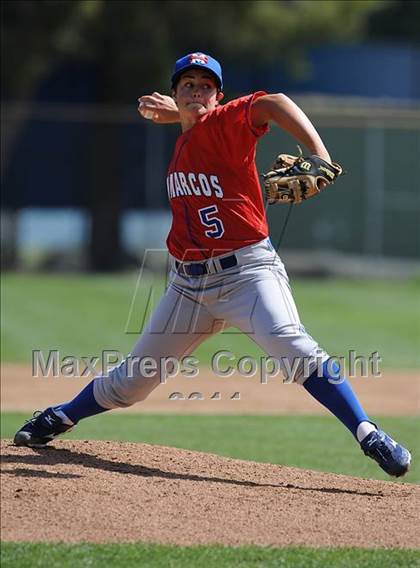 Thumbnail 1 in San Marcos @ Birmingham (Matchup between female pitchers) photogallery.