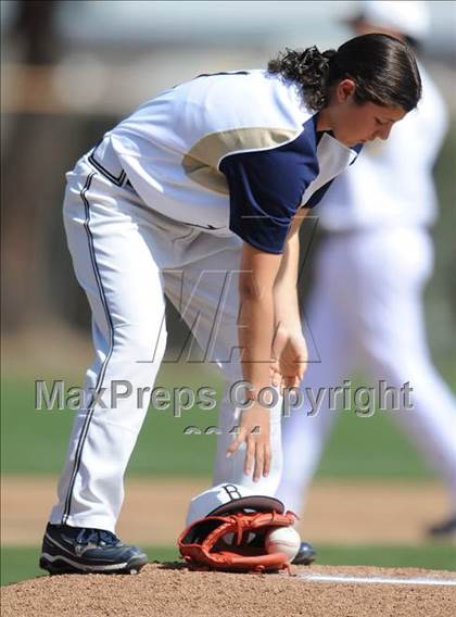 Thumbnail 1 in San Marcos @ Birmingham (Matchup between female pitchers) photogallery.
