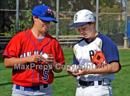 Thumbnail 1 in San Marcos @ Birmingham (Matchup between female pitchers) photogallery.