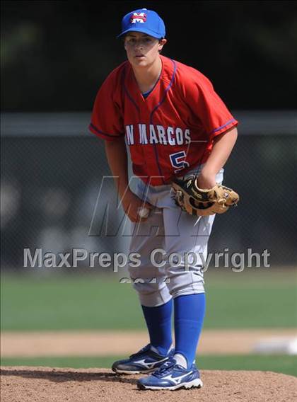 Thumbnail 1 in San Marcos @ Birmingham (Matchup between female pitchers) photogallery.