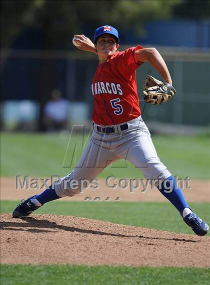 Thumbnail 1 in San Marcos @ Birmingham (Matchup between female pitchers) photogallery.