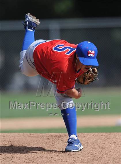 Thumbnail 2 in San Marcos @ Birmingham (Matchup between female pitchers) photogallery.