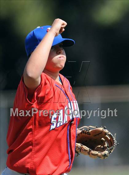 Thumbnail 1 in San Marcos @ Birmingham (Matchup between female pitchers) photogallery.