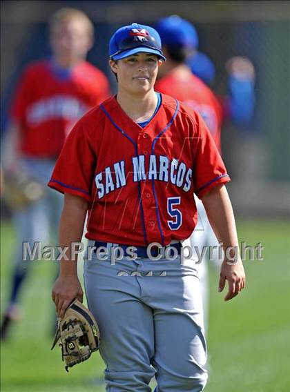 Thumbnail 2 in San Marcos @ Birmingham (Matchup between female pitchers) photogallery.