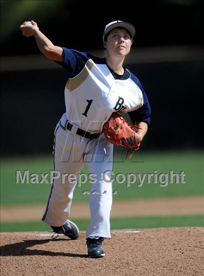 Thumbnail 2 in San Marcos @ Birmingham (Matchup between female pitchers) photogallery.