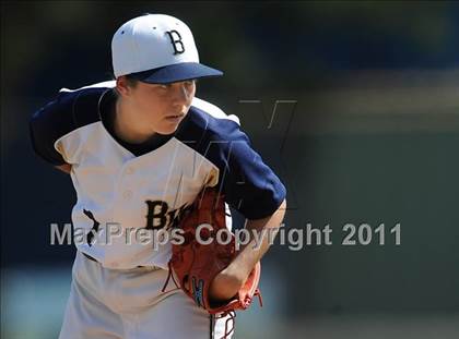 Thumbnail 1 in San Marcos @ Birmingham (Matchup between female pitchers) photogallery.