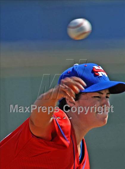 Thumbnail 3 in San Marcos @ Birmingham (Matchup between female pitchers) photogallery.