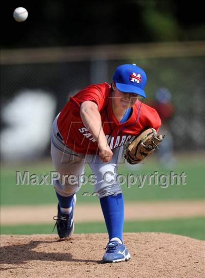 Thumbnail 2 in San Marcos @ Birmingham (Matchup between female pitchers) photogallery.