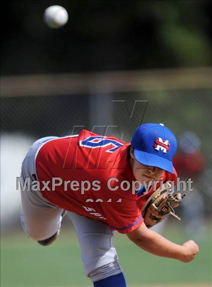 Thumbnail 3 in San Marcos @ Birmingham (Matchup between female pitchers) photogallery.