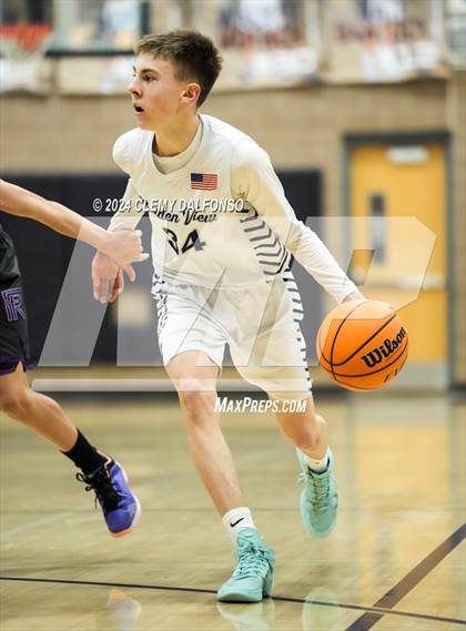 Thumbnail 2 in Front Range Christian vs Golden View Classical Academy (CHSAA 2A Tournament) photogallery.