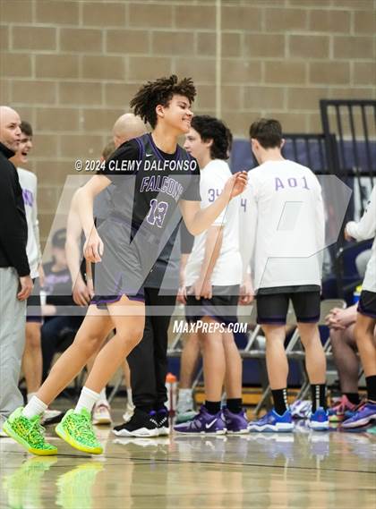 Thumbnail 2 in Front Range Christian vs Golden View Classical Academy (CHSAA 2A Tournament) photogallery.