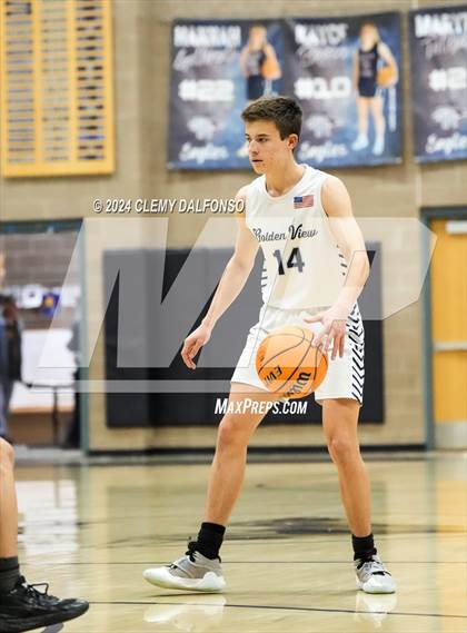 Thumbnail 2 in Front Range Christian vs Golden View Classical Academy (CHSAA 2A Tournament) photogallery.