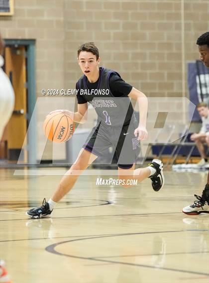 Thumbnail 1 in Front Range Christian vs Golden View Classical Academy (CHSAA 2A Tournament) photogallery.