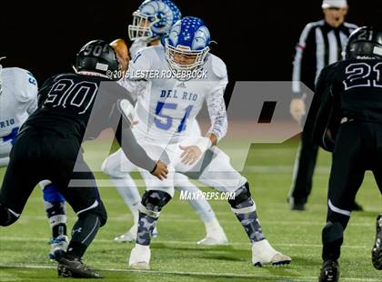 Thumbnail 3 in Del Rio vs. Weslaco East (UIL 6A Area Playoff) photogallery.