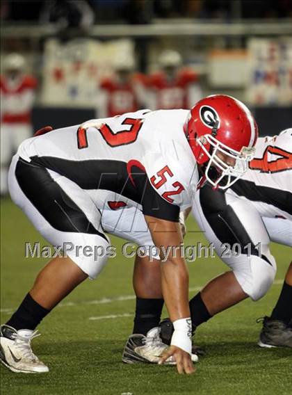 Thumbnail 2 in Garden Grove vs. Beckman (CIF SS Southern Division Final) photogallery.