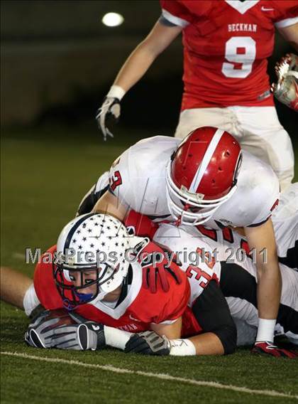 Thumbnail 3 in Garden Grove vs. Beckman (CIF SS Southern Division Final) photogallery.