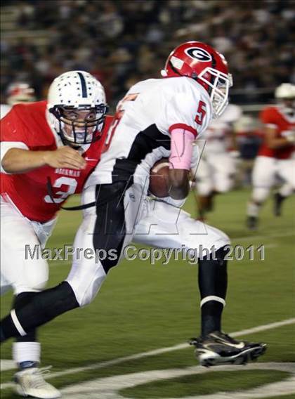 Thumbnail 3 in Garden Grove vs. Beckman (CIF SS Southern Division Final) photogallery.