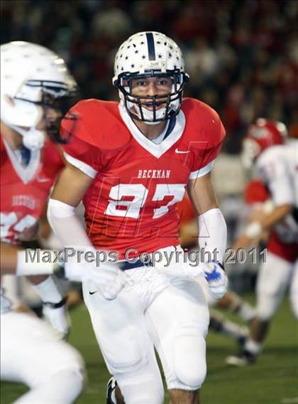 Thumbnail 1 in Garden Grove vs. Beckman (CIF SS Southern Division Final) photogallery.