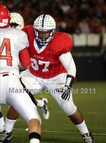Thumbnail 1 in Garden Grove vs. Beckman (CIF SS Southern Division Final) photogallery.