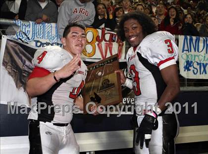 Thumbnail 1 in Garden Grove vs. Beckman (CIF SS Southern Division Final) photogallery.