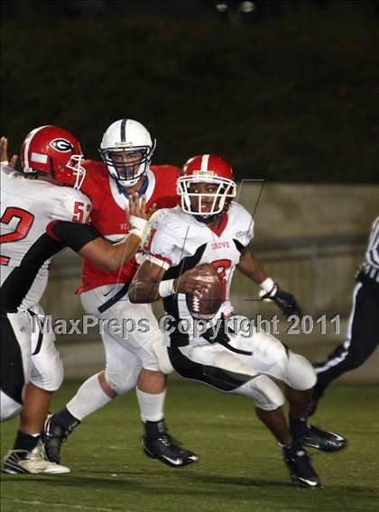 Thumbnail 2 in Garden Grove vs. Beckman (CIF SS Southern Division Final) photogallery.