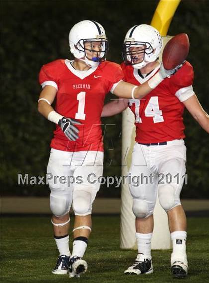 Thumbnail 1 in Garden Grove vs. Beckman (CIF SS Southern Division Final) photogallery.
