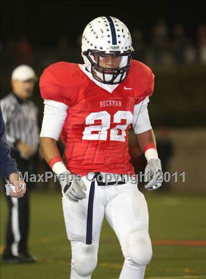 Thumbnail 2 in Garden Grove vs. Beckman (CIF SS Southern Division Final) photogallery.