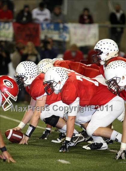 Thumbnail 1 in Garden Grove vs. Beckman (CIF SS Southern Division Final) photogallery.