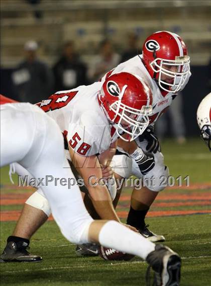 Thumbnail 2 in Garden Grove vs. Beckman (CIF SS Southern Division Final) photogallery.