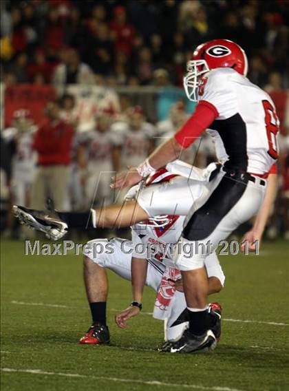 Thumbnail 3 in Garden Grove vs. Beckman (CIF SS Southern Division Final) photogallery.