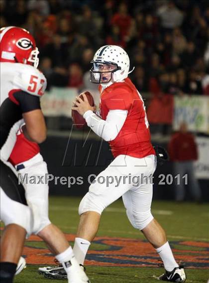Thumbnail 1 in Garden Grove vs. Beckman (CIF SS Southern Division Final) photogallery.