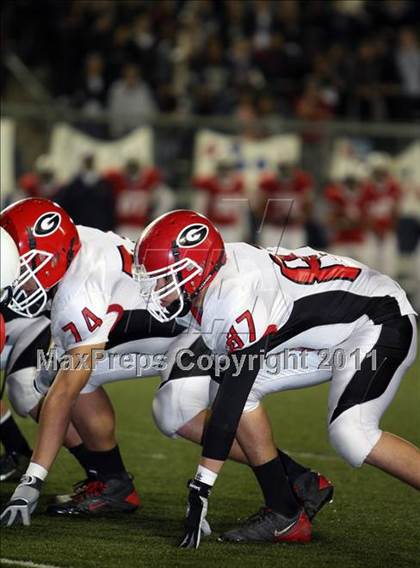 Thumbnail 1 in Garden Grove vs. Beckman (CIF SS Southern Division Final) photogallery.