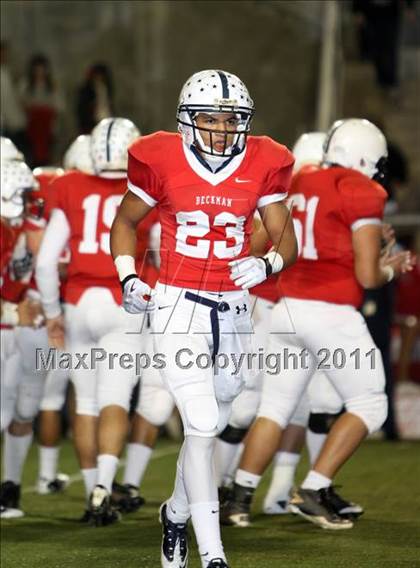 Thumbnail 3 in Garden Grove vs. Beckman (CIF SS Southern Division Final) photogallery.