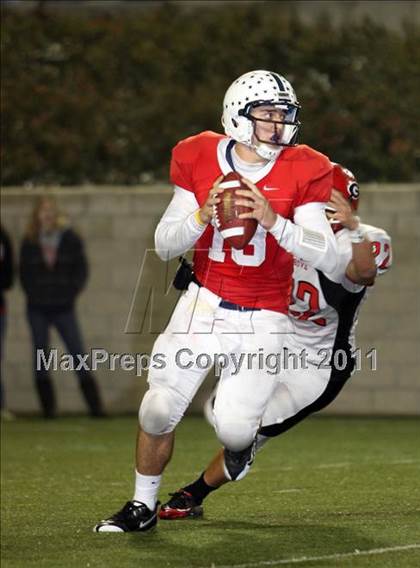 Thumbnail 1 in Garden Grove vs. Beckman (CIF SS Southern Division Final) photogallery.