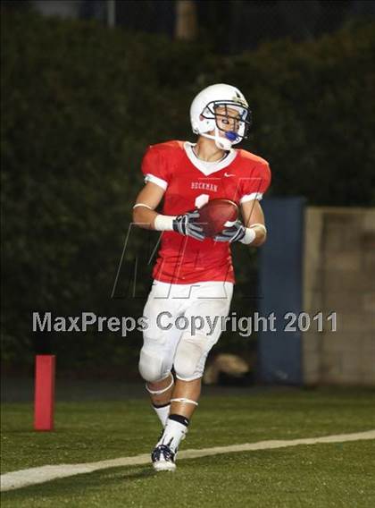 Thumbnail 3 in Garden Grove vs. Beckman (CIF SS Southern Division Final) photogallery.