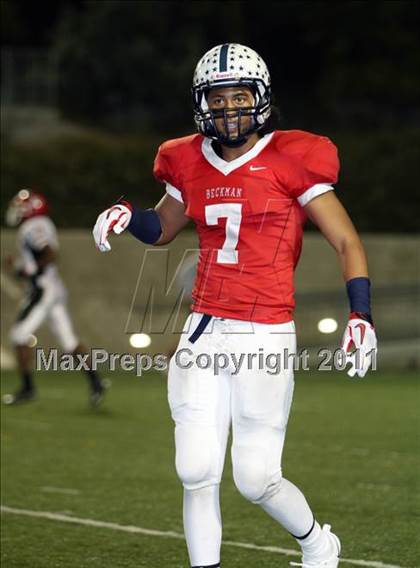 Thumbnail 1 in Garden Grove vs. Beckman (CIF SS Southern Division Final) photogallery.