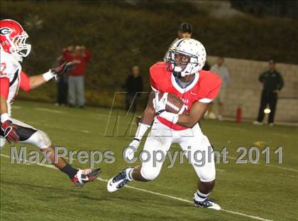 Thumbnail 1 in Garden Grove vs. Beckman (CIF SS Southern Division Final) photogallery.