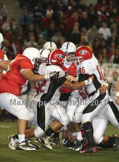 Thumbnail 1 in Garden Grove vs. Beckman (CIF SS Southern Division Final) photogallery.