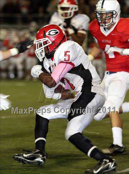 Thumbnail 3 in Garden Grove vs. Beckman (CIF SS Southern Division Final) photogallery.