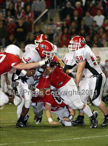 Thumbnail 3 in Garden Grove vs. Beckman (CIF SS Southern Division Final) photogallery.