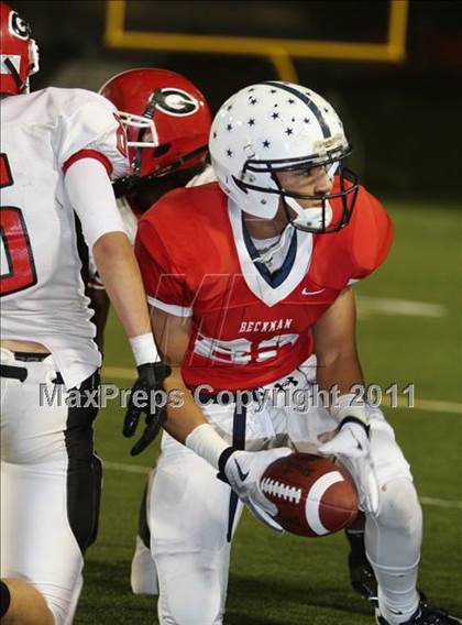 Thumbnail 3 in Garden Grove vs. Beckman (CIF SS Southern Division Final) photogallery.