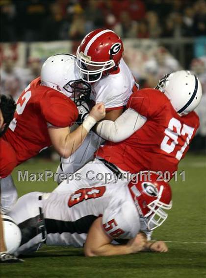 Thumbnail 1 in Garden Grove vs. Beckman (CIF SS Southern Division Final) photogallery.